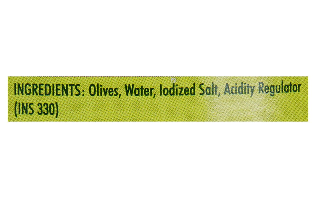 Del Monte Pitted Green Olives   Glass Jar  450 grams